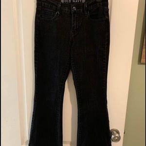 Women’s Flare Leg Black Jeans